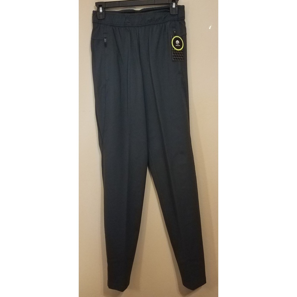 Athletic Works Slim Knit Pants Men S‎ (28-30) DriWorks Gray Pull-on NEW